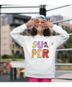 Alternative view of Super Kids Hoodie - Girl’s Edition