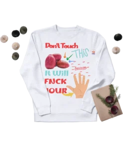 Alternative view of Don’t touch the prickly pear Girls Edition - Hoodi