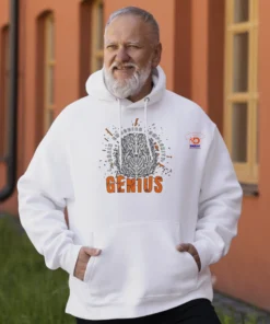 Alternative view of Brain Embodies Complexity Hoodie — Men’s Edition