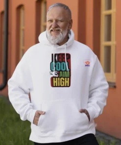 Alternative view of Keep Cool Aim High Hoodie — Men’s Edition