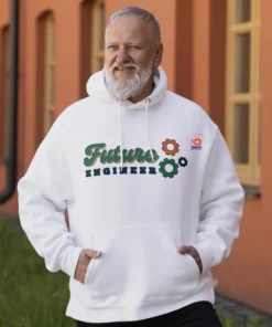 Alternative view of Build the Future – Engineer’s Vibe Hoodie (Men’s Edition)