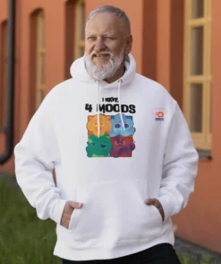 Alternative view of I Have Four Mode – Unleash Every Side of You Hoodie