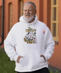 Alternative view of Men’s Hoodie – Stay Spooky Heart Daily