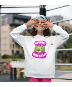 Alternative view of Not Hurry, Slow Is Fast - Girls Edition - Hoodi