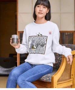 Alternative view of Women’s Progress Over Perfection Hoodie