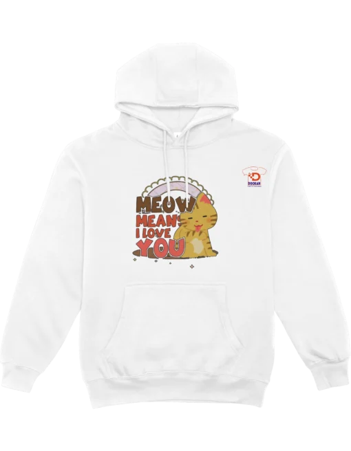 Meow Means I Love You - Hoodi – Girls Edition